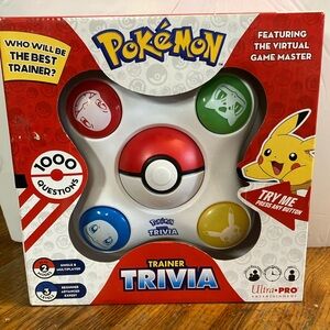 Trainer Trivia Game - Red